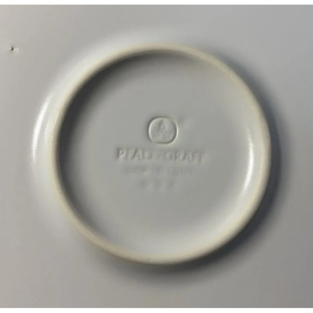 Pfaltzgraff Sierra Square Serving Platter 13 Inch White VTG Discontinued EUC